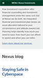 Mobile Screenshot of nexusinvestments.com